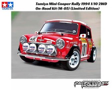 Tamiya Mini Cooper Rally 1994 110 2wd On-road Kit M-05 Limited Edition Tamiya Mini Cooper Rally 1994 110 2wd On-road Kit M-05 Limited Edition