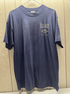 Vintage Single Stitch Premium Sportswear Ecstasy Cruise Tee Shirt USA Made Large