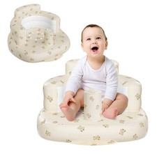 Inflatable Baby Seat for 3-36 Months Portable Blow Up Support Seat with Built...