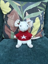 Jellycat Merry Mouse with Jumper, New with Tags