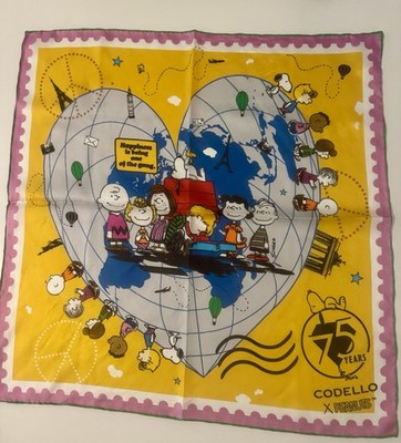 Codello Nickytuch Peanuts 100% Seide 52x52 cm