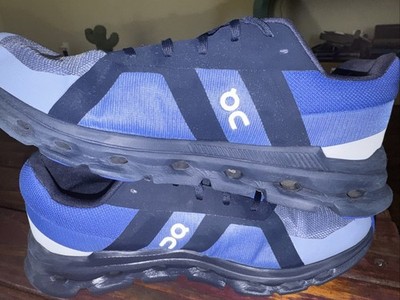 On Cloudrunner 2 Shoes Shale Cobalt Blue Running Sneakers Size 10.5 Men s