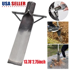 Steel Spade Head Cut End Shovel Soil Digging Plant Flower Garden Seed Farm Tool