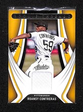 2022 Panini Absolute Rookie Threads Retail #RT-RC Roansy Contreras MEM