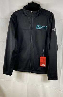 #ad The North Face Men#x27;s Black Ridge Wall Full Zip Jacket Scan Health Plan Sz S NWT $31.06