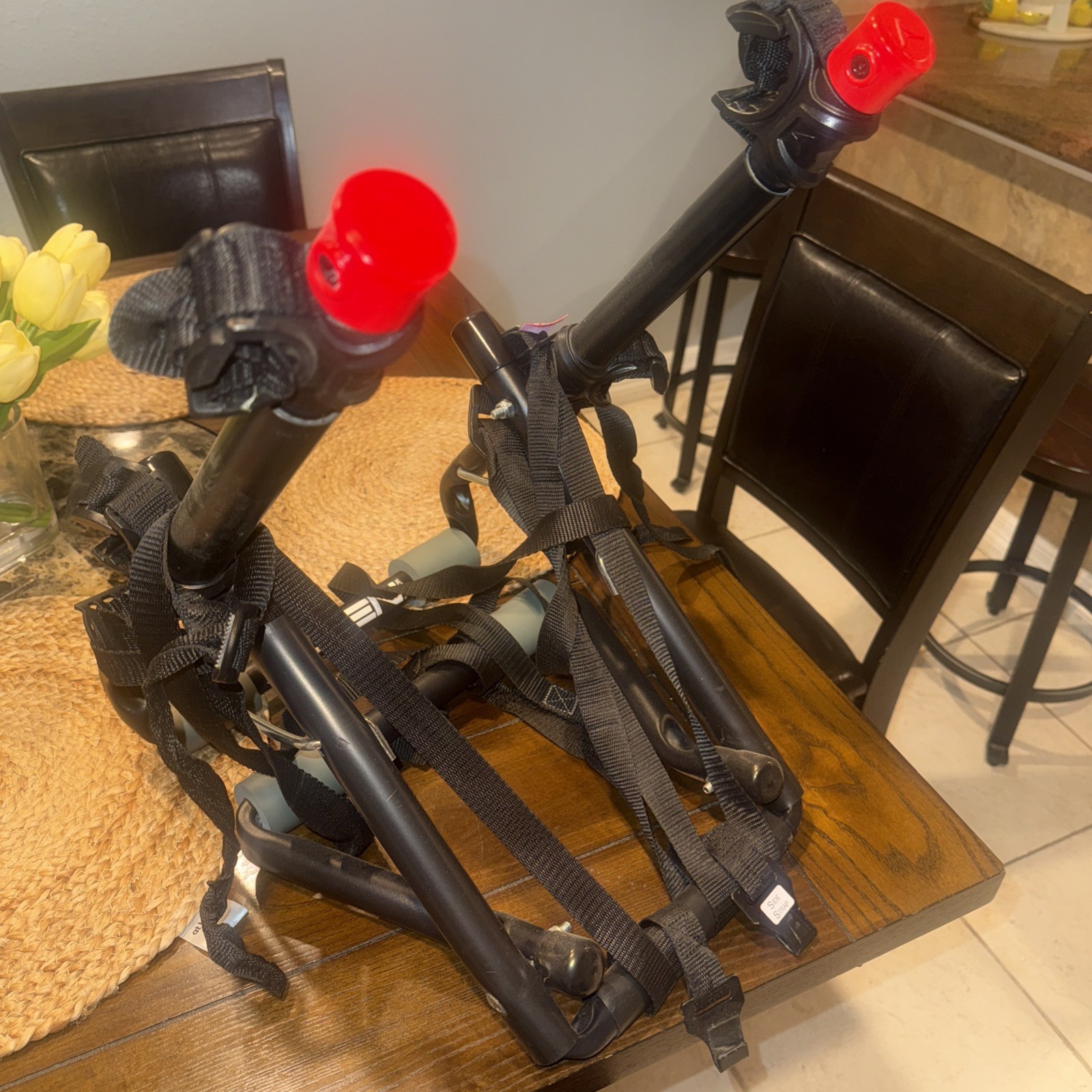 Allen Sports Trunk Bike Rack Deluxe 2-Bicycle Mounted Carrier Model 102DN Used