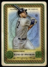 2019 Topps Gypsy Queen Tarot of the Diamond Giancarlo Stanton New York Yankees