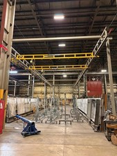24' Span x 90' Runway Unified Industries "Crane in a Box" 1-Ton Bridge Crane