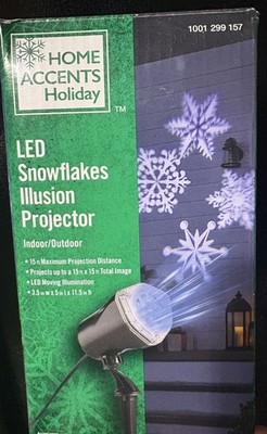 Home Accents HolidayLED Snowflakes Illusion Projector