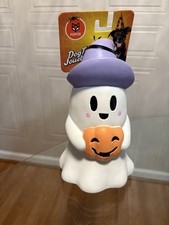 NEW Very Cute Halloween   9  Latex Dog Toys With Squeaky   Ghost  