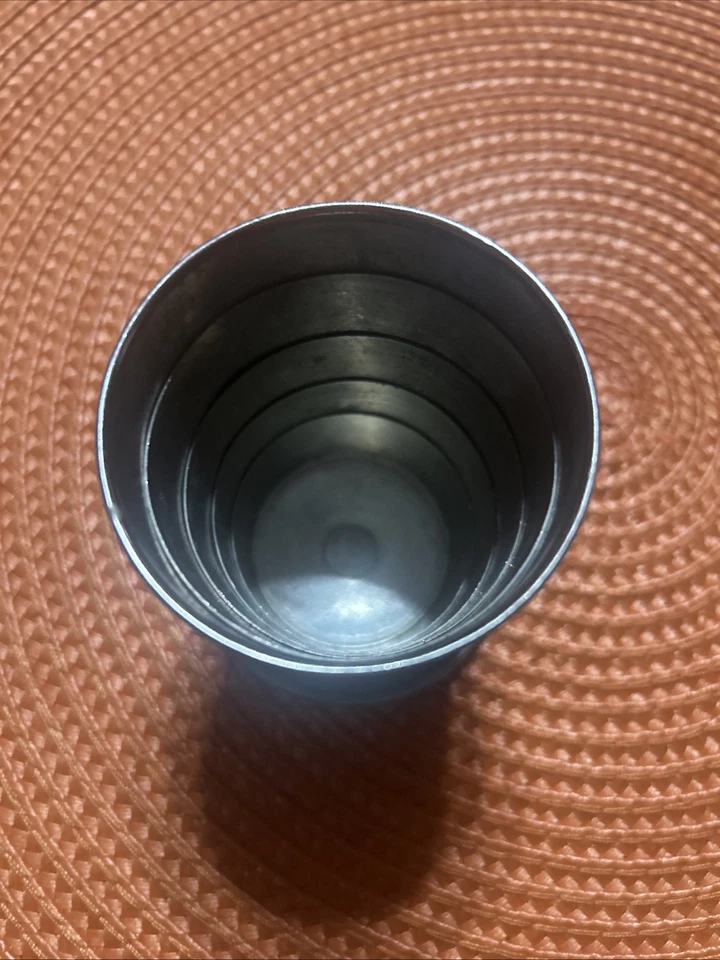 Taza de Ciclista de Colección Ampliable Bicicleta Ciclista Taza de Lata con Tapa en Relieve Foto 2 de 2