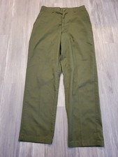 Vintage 80s US Military OG-507 Pants Mens 32x31 Army Vietnam Trousers USGI