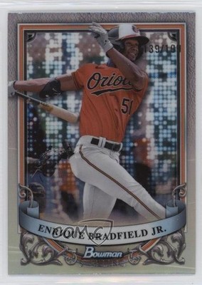 2024 Bowman Sterling Prospect Refractor 139/199 Enrique Bradfield Jr #BSP-1 1f0j