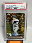 2018 Topps Chrome Aaron Judge #1 Gold Wave Refractor #/50 PSA 10 GEM YANKEES