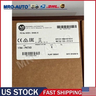 Allen-Bradley 1784-PKTXD Data Highway Pl PC Communication Card US Free Tax