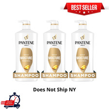3-Pack Pantene Pro-V Daily Moisture Renewal Shampoo, 27.7 oz, Deep Hydration