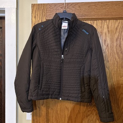 Spyder Women's Brown Down Puffer Jacket Size 4  Make Offer!