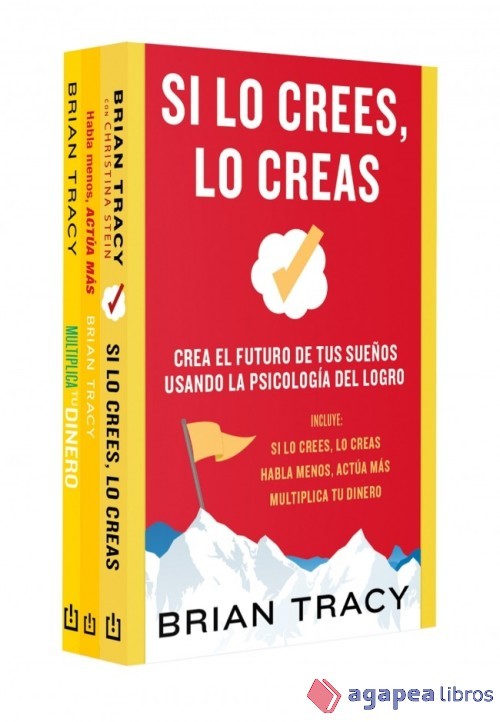 Pack Brian Tracy. (Contiene: Si lo crees lo creas | Habla menos, actúa más | Mul