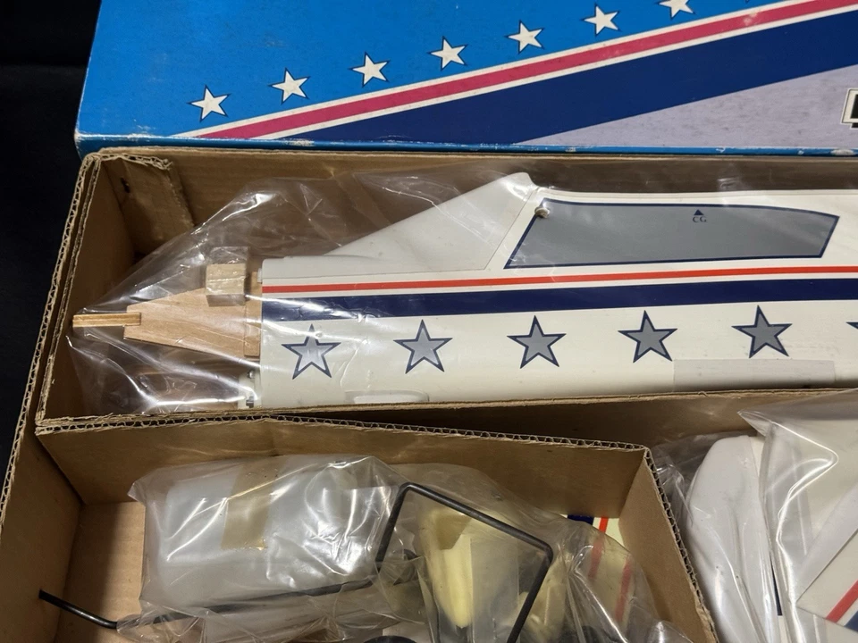 Vintage RPM EZ Trainer Plane TRYSTAR 2C-15 4C-20  Airplane  Made in Japan - Image 4 of 4