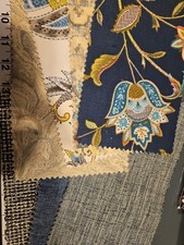 10 Pieces 9x5 Upholstery Fabric Samples