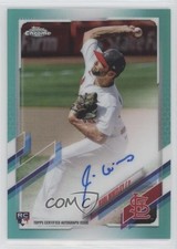 2021 Topps Chrome Rookie Aqua Refractor 84/199 Kodi Whitley #RA-KW Auto 03ou