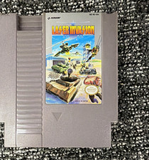 Konami Laser Invasion Nintendo NES Game Cartridge NTSC-U/C (US/Canada)