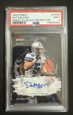 2024 Topps-Finest Autographs Dat Nguyen #FA-DN Black Refractor /25 PSA 9🔥🔥