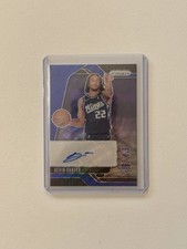 2024-25 Panini Prizm #RSI-DCK Devin Carter Rookie Signatures Prizms Blue Wave