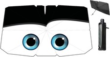 Windshield Sun Shade Sun Visor for Car Umbrella 31 57" Funny Eye Color: Eyes