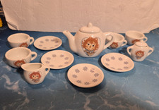 Schylling Classic Raggedy Ann  Andy China Tea Set NO BOX Pre Owned Complete
