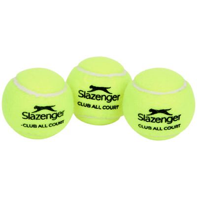 Slazenger - Profi Tennisbälle - ATP Championships - 3er Dose - gasfill Turnier