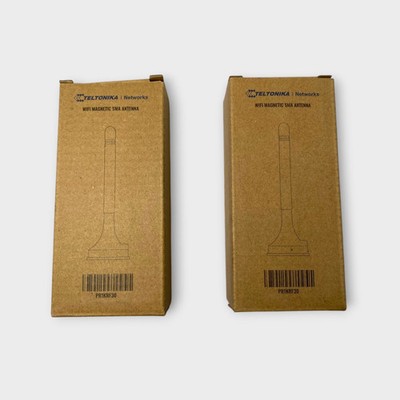 Teltonika PR1KRF30 Wi-Fi Magnetic SMA Antenna 2.4GHz (Lot of 2) *NEW IN BOX*