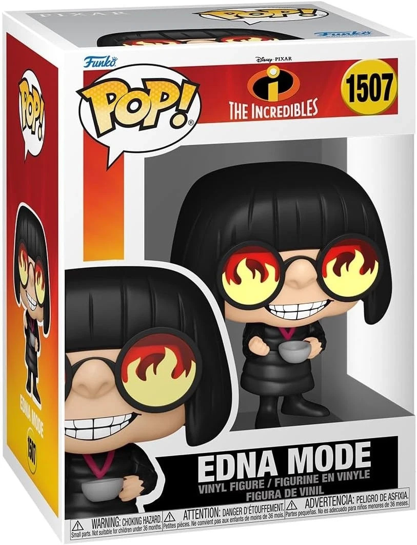 Funko Disney Pixar The Incredibles Edna Mode #1507 POP Vinyl Figure