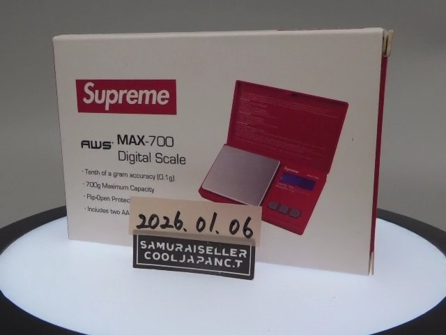 その他 Supreme Digital Scale Supreme X AWS Max-700 Digital Scale RED from Japan NEW | eBay UK