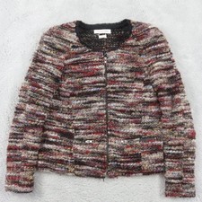 Isabel Marant Etoile Jacke Damen Gr. S Blazer Multicolor Patchwork Tweed Boucle