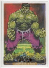 2024 UD SkyBox Marvel Masterpieces ’92 Platinum Clear Cut HULK #32