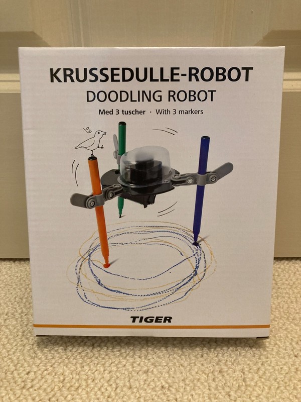 Tiger doodling robot building kit (brand new)