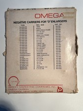 Omega 2 x 2 3/4 Glassless Negative Carrier for D Series Enlarger 423-356 8