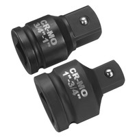 "2X Adapter FüR Impact-StecknüSse 1\" Zu 3/4\" & 3/4\" Zu 1\" CR-MO Stahl"