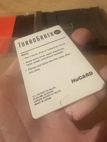 Dragon Spirit (TurboGrafx-16) Complete with Case + Manual + HuCard Game + Sleeve