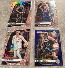 WNBA Future HOFer (4) Card Lot. Beautiful Cards! PRIZMS!