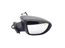 NISSAN LEAF MK2 LEFT PASSENGER SIDE POWER FOLD WING MIRROR IN GREY 2023