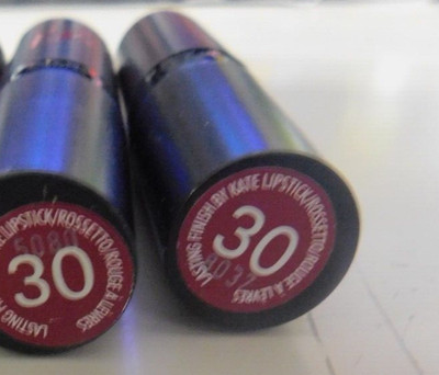 *YOU GET 2* Rimmel Lasting Finish Lipstick by Kate Moss #30 FLAWED