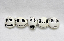 Disney The Nightmare Before Christmas Jack Skellington Faces Hair Clip Halloween