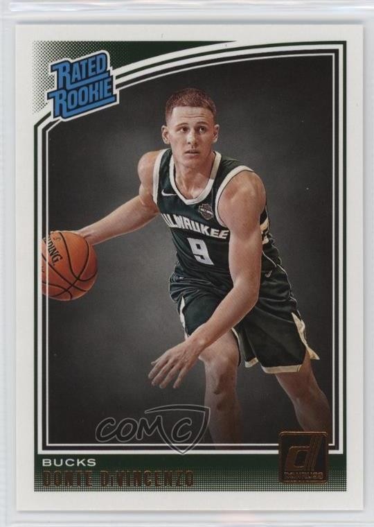 2018-19 Panini Donruss Rated Rookies Donte DiVincenzo #164 Rookie RC