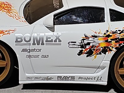 2003 MATTEL HOT WHEELS Hot Tunerz Toyota Supra Bomex Alligator