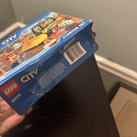 LEGO City 60072 Demolition Starter Set Retired - NEW - SEALED DAMAGED BOX