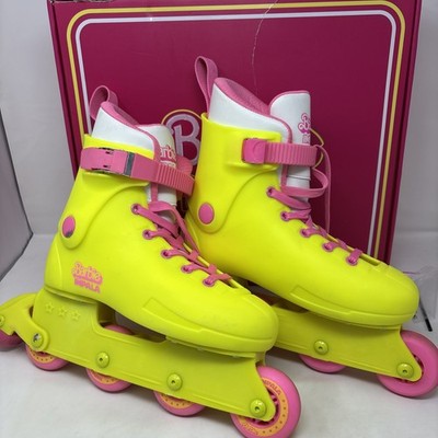 IMPALA Lightspeed Inline Women's Skates - Barbie Bright Yellow - Size 7 US