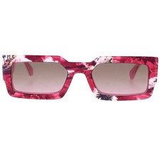 Louis Vuitton Z2201W Square Frame All-Over Pattern Sunglasses 54/22 Used