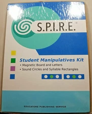 Educators Publishing Service SPIRE Manipulatives Kit, New, Magnetic Letters